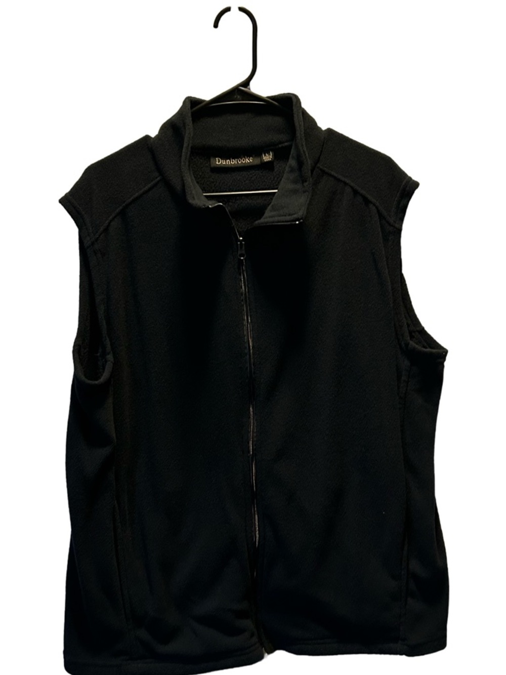 Dunbrooke Men’s Dark Navy Blue Fleece Vest - Full Zip